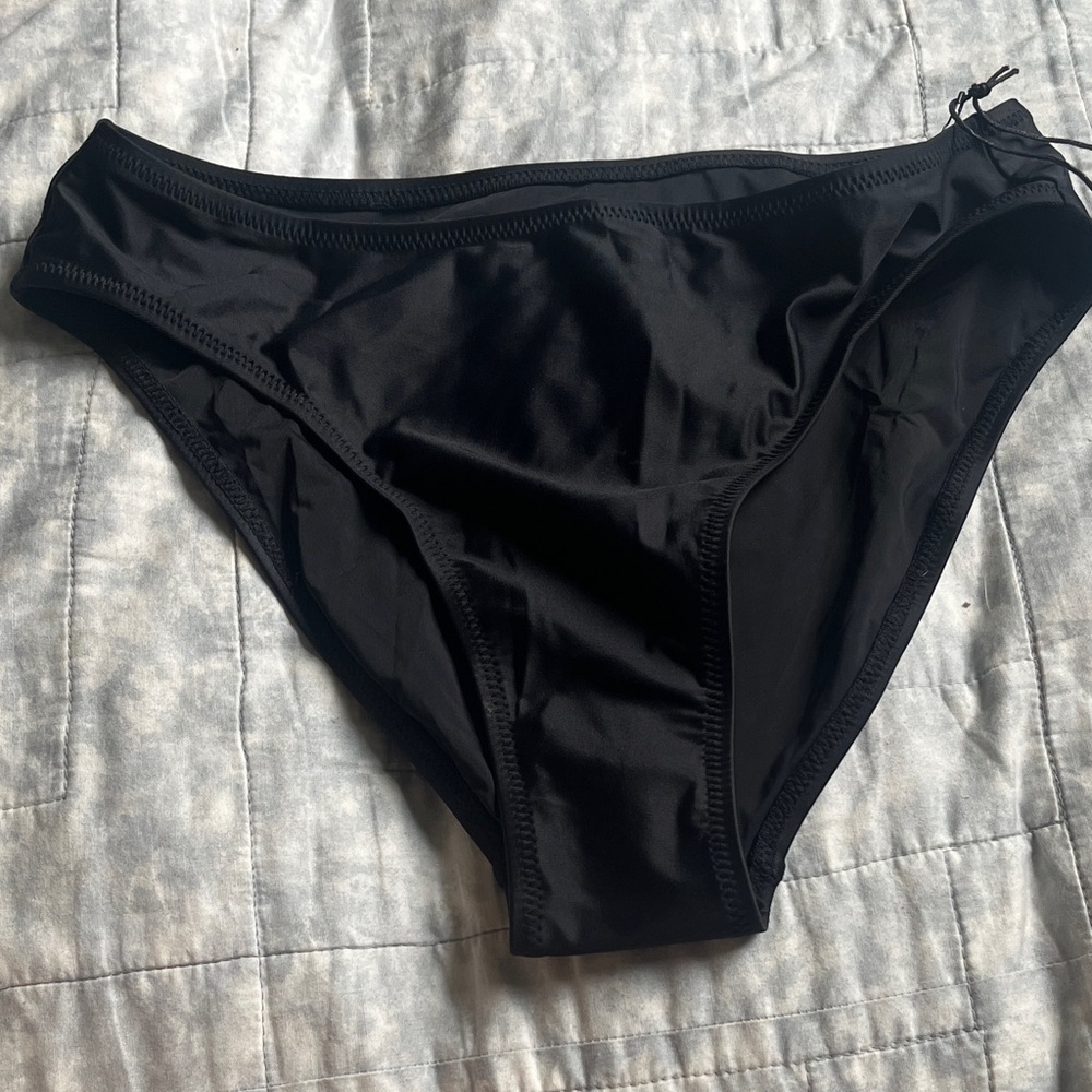 girlfriend collective Black  Bikini Bottom